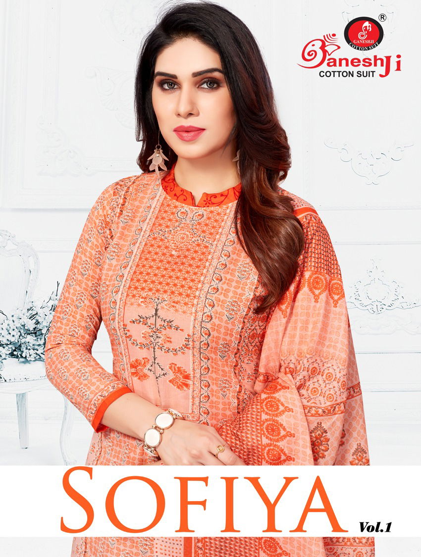 Ganeshji Sofia 1 Cotton Printed Casual Wear Designer Latest Dress Material